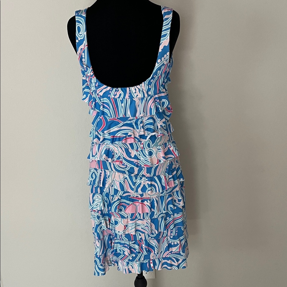 Tango Mango Abstract Print Mini Dress - Picture 3 of 5